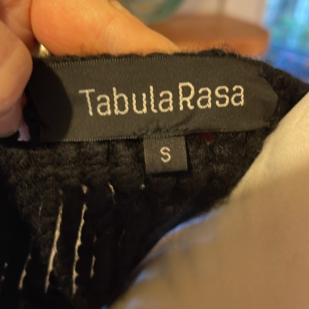 Tabula Rasa Wool Crocheted Cardigan - Picture 8 of 9